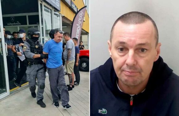 One-legged Brit crime boss who spent five years on the run is arrested in Thailand after drug trafficking conviction | The Sun