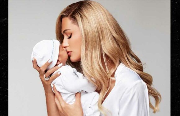 Paris Hilton Poses With New Baby Boy Phoenix