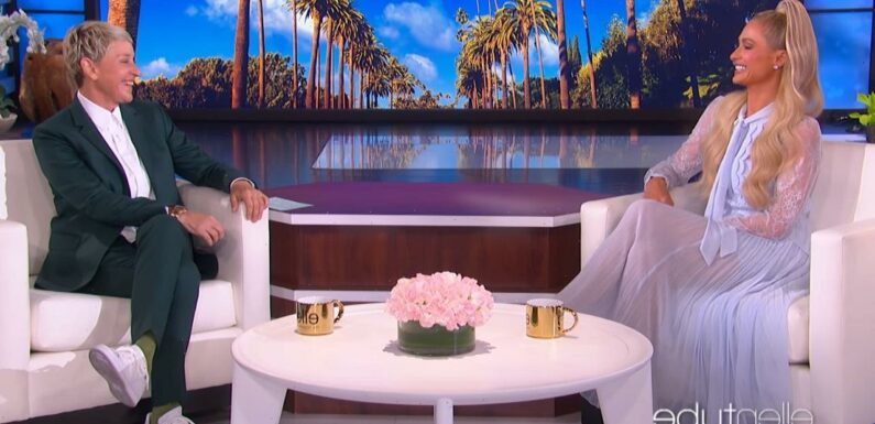 Paris Hilton Responds to Ellen DeGeneres Boasting About Predicting Her Son’s Name