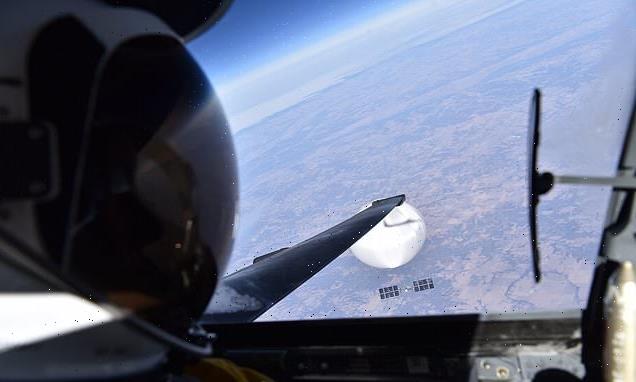 Pentagon releases U2 pilot's cockpit picture of Chinese spy balloon