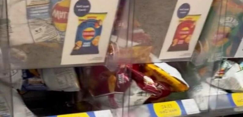 People are only just realising how the Tesco crisp holders actually work – it's so much simpler than you think | The Sun