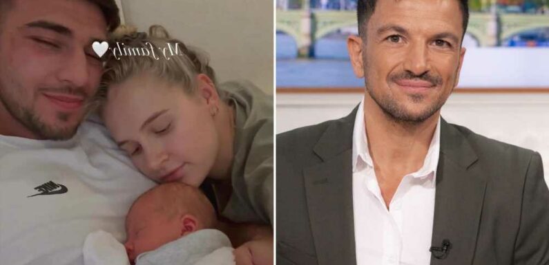 Peter Andre wades into Molly-Mae Hague and Tommy Fury baby name debate after Kerry Katona slammed Bambi | The Sun
