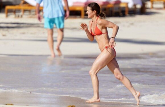 Pippa Middleton looks ‘amazing’ in red bikini – ‘body goals’