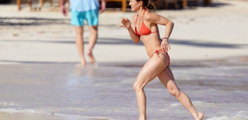 Pippa Middleton looks ‘amazing’ in red bikini – ‘body goals’