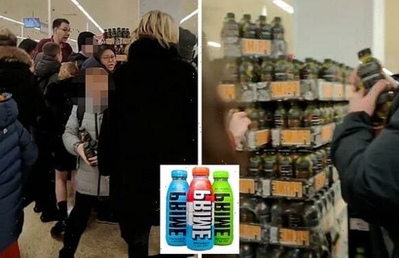 Prime fans fight to get their hands on bottles of the energy drink