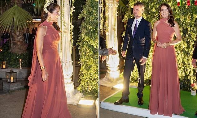 Princess Mary shows off her toned physique in stunning gown in India