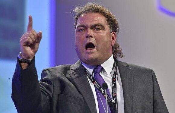 Rail union 'lied about boss retiring and kept him on full pay'