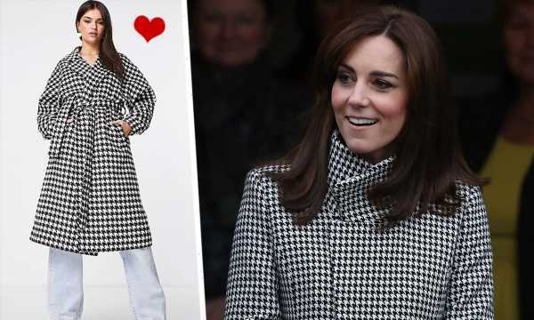 Remember Princess Kate’s elegant houndstooth coat? ASOS has a £77 version you’ll love