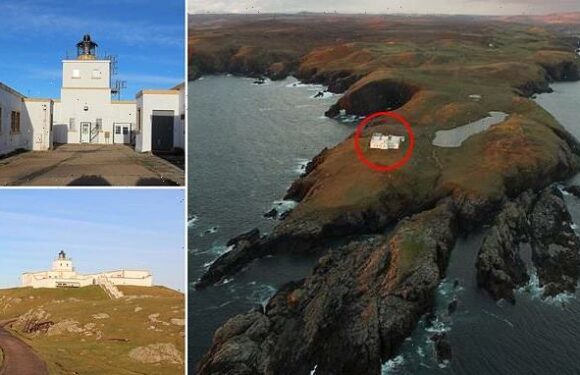 Remote Highlands lighthouse keeper's house hits the market for £150k