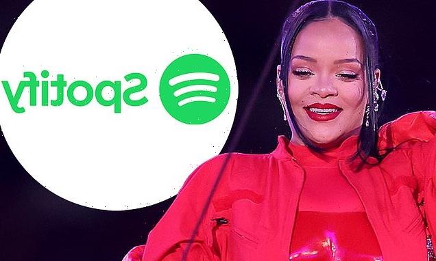 Rihanna's music has 640 PERCENT increase on streamers after Super Bowl