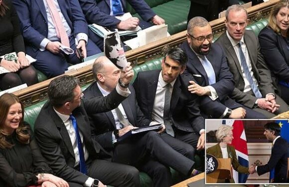 Rishi Sunak steps up sales pitch after dramatic NI breakthrough