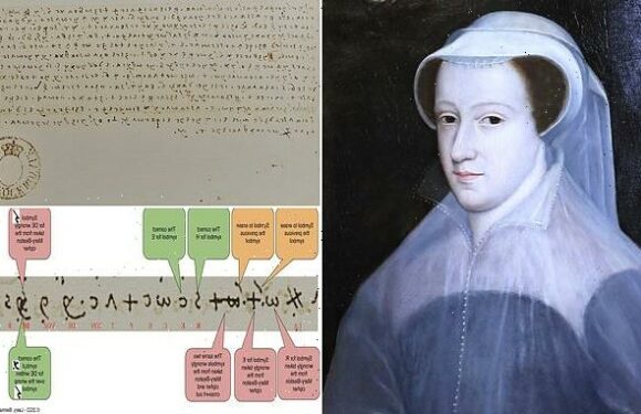 Secret letters penned by Mary Queen of Scots get decoded by experts