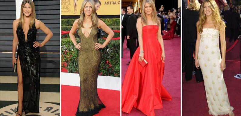 See Jennifer Aniston’s Most Stunning Red Carpet Moments Ever