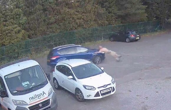 Shocking moment drunk nurse mows down ex-lover with 4×4 in ‘red mist’ of booze-fuelled rage | The Sun