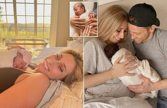 Stacey Solomon announces she's welcomed her fifth child