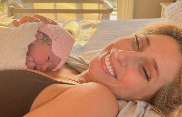 Stacey Solomon teases baby girls name as she says we know who she is now