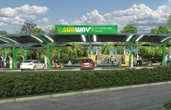 Subway plans electric car charging "oasis"