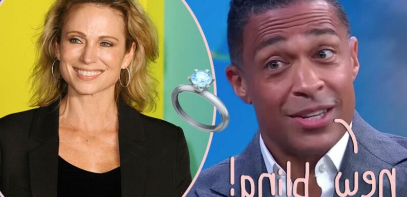 TJ Holmes Goes RING SHOPPING For Amy Robach – But Their Divorces Aren't Even Finalized Yet!