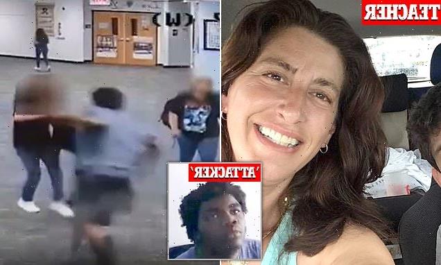 Teacher's aide brutally beaten by student says she did NOT take game