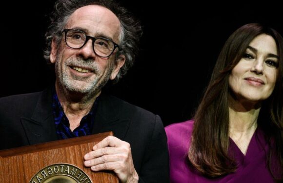 Tim Burton steps out with stunning Italian actress, more news