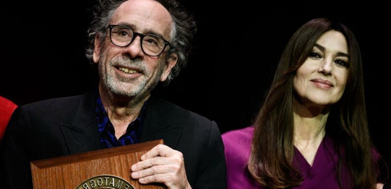 Tim Burton steps out with stunning Italian actress, more news