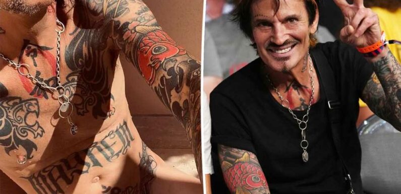 Tommy Lee goes nude again in NSFW Twitter pic: ‘I’ll bring the NUTZ!’
