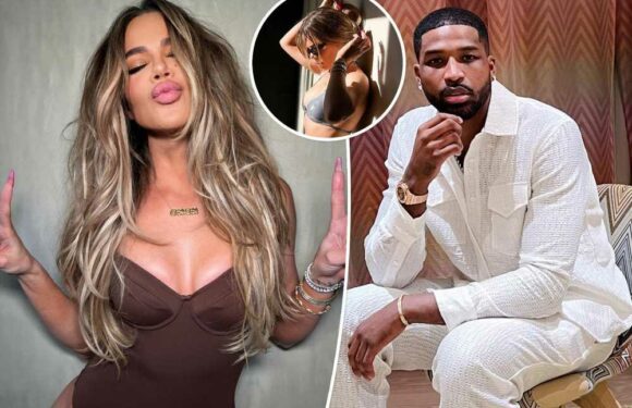 Tristan Thompson reacts to Khloé Kardashian’s steamy new bikini photos