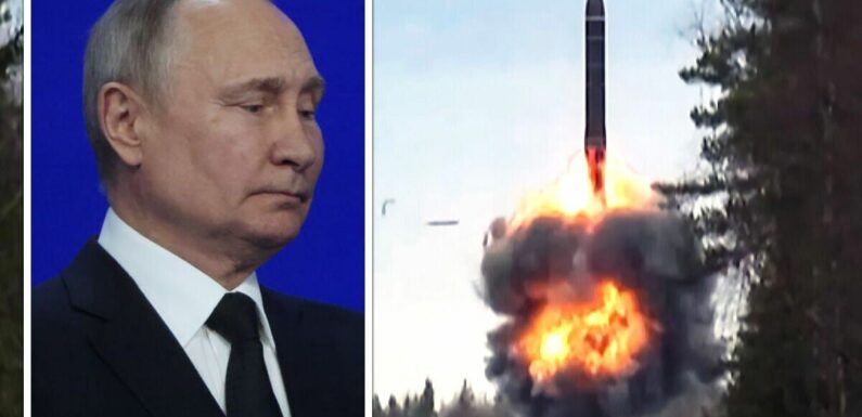 Twisted Putin puts nuclear weapons on high alert with threat to West