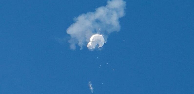 US shoots down ‘high-altitude object’ over Alaska