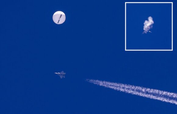US takes wreckage of shot down Chinese spy balloon to FBI lab as furious Beijing blasts 'obvious overreaction' | The Sun