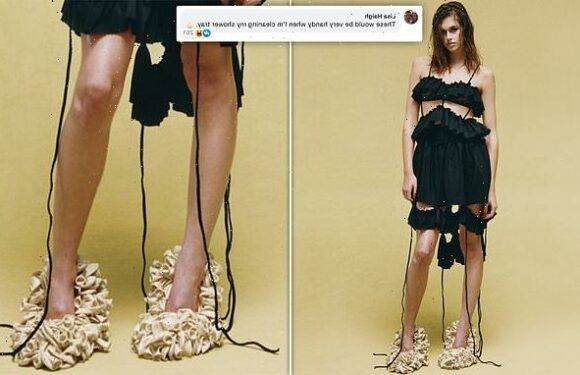 Victoria Beckham is ruthlessly mocked over Loewe shoes