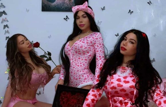We’re triplets and look like bimbos – we get the exact same plastic surgery, match outfits and do the same make-up too | The Sun