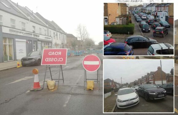 We've been left furious after our quiet cul-de-sac was swamped with traffic due to annoying roadworks – no one warned us | The Sun