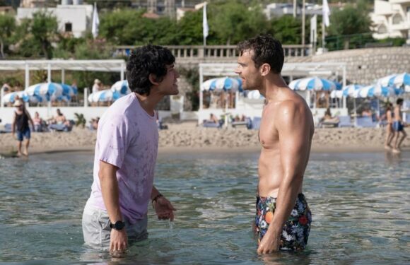 White Lotus Star Theo James Jokes He and Will Sharpe Shot Very Carnal Sex Scene Together