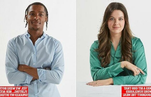 Who'll find love on our blind date? This week it's Ainsley and Harmony