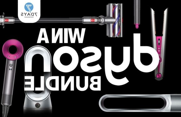 Win an amazing Dyson bundle including hair dryer, straighteners and a tower fan or £2,250 cash alternative for just 89p | The Sun