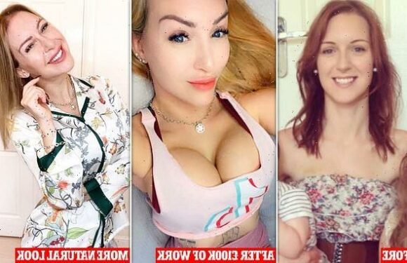 Woman who spent £100k on her appearance strips back to natural look