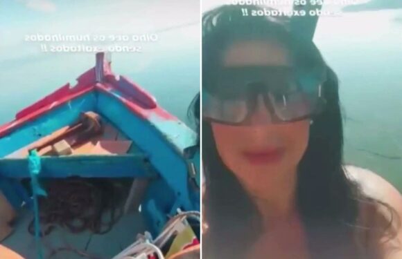 Woman’s tragic last selfie vid moments before she drowned in fishing boat tragedy as six killed in heavy storm | The Sun