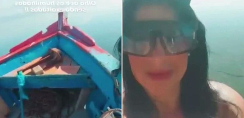 Woman’s tragic last selfie vid moments before she drowned in fishing boat tragedy as six killed in heavy storm | The Sun
