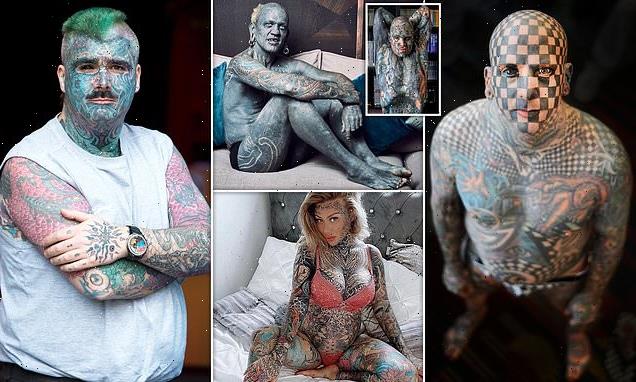 World's most tattooed people took their body-mod love to the extreme