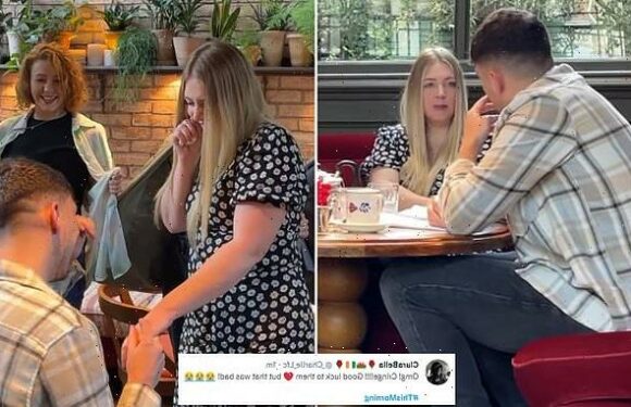 ouple get engaged LIVE on This Morning