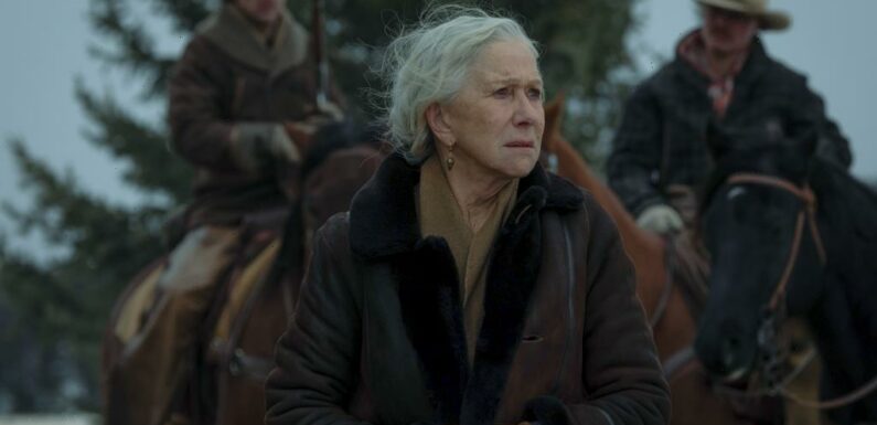 ‘1923’ Star Helen Mirren On Working With Harrison Ford, Her Character’s Irish Roots And Why You Won’t See Her On A Horse