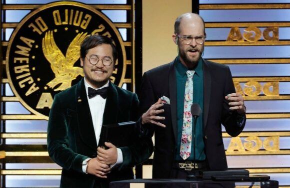 ‘Everything Everywhere’ Directors Dan Kwan & Daniel Scheinert Thank Michelle Yeoh, “Craziest Studio” A24 As They Land Best Theatrical Feature – DGA Awards