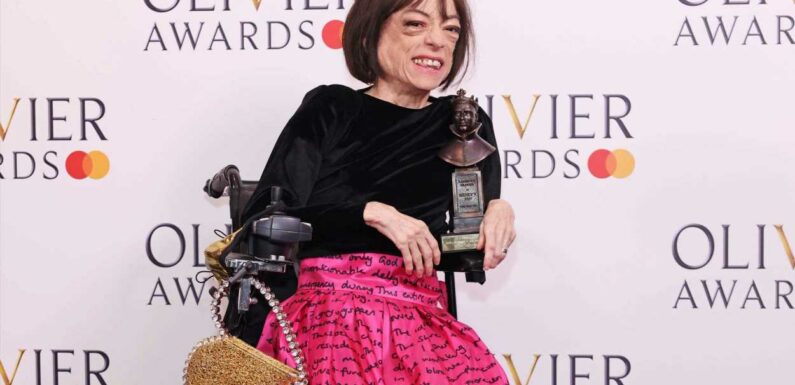 Actress Liz Carr still has 'huge anxiety' after being told as a teen she would not live long | The Sun