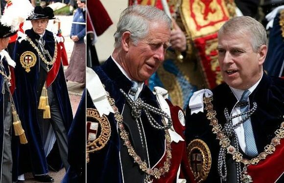 Andrew 'furious' after finding King might ban him from lavish robes