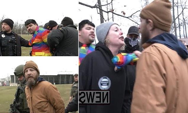 Armed swastika waving Nazis, Proud Boys surround drag event in Ohio
