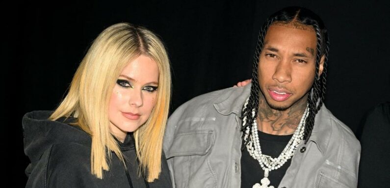 Avril Lavigne and Tyga Spotted Kissing at Paris Fashion Week