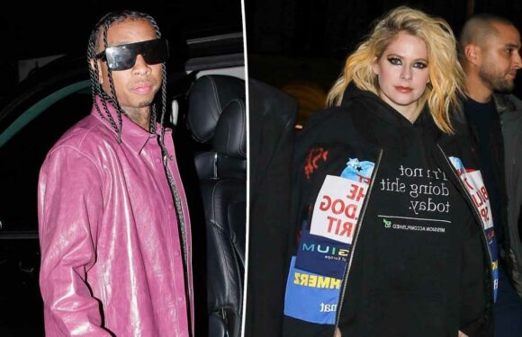 Avril Lavigne parties with Tyga in Paris after ending Mod Sun engagement
