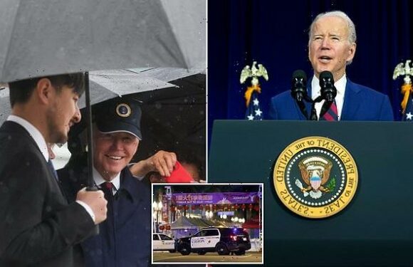 Biden again demands assualt weapon ban and blasts MAGA Republicans