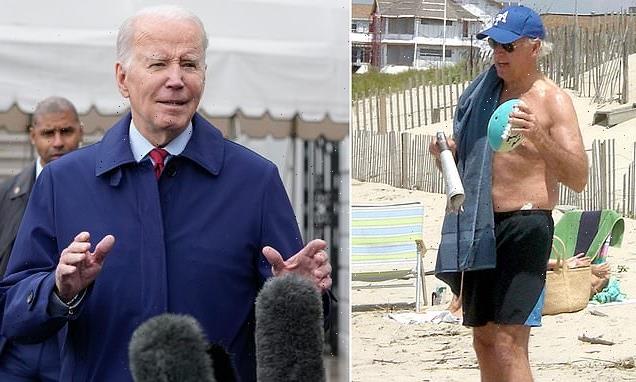 Biden had a cancerous lesion removed from his chest during physical